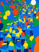 用色彩取构图演绎出非遗的全新魅力 